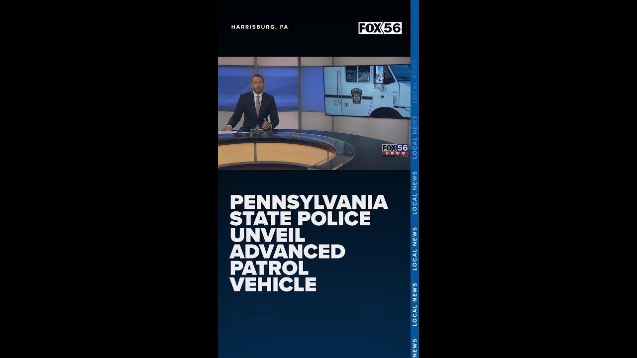Pennsylvania State Police unveil advanced patrol vehicle