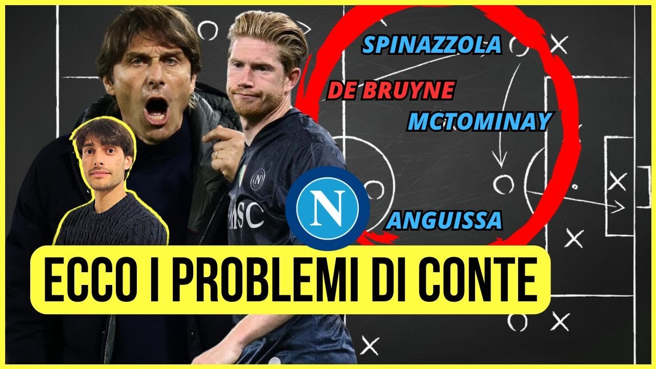 ECCO COME IL NAPOLI DI CONTE PU&Ograve; E DEVE CAMBIARE | Con Lavagna Tattica