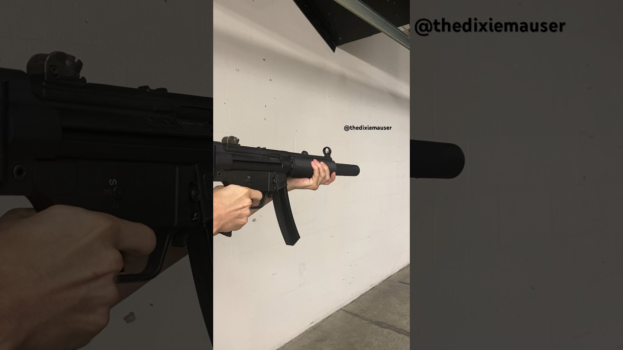 Original H&K 🇩🇪 MP5 SD 9mm submachine gun full auto (post sample)