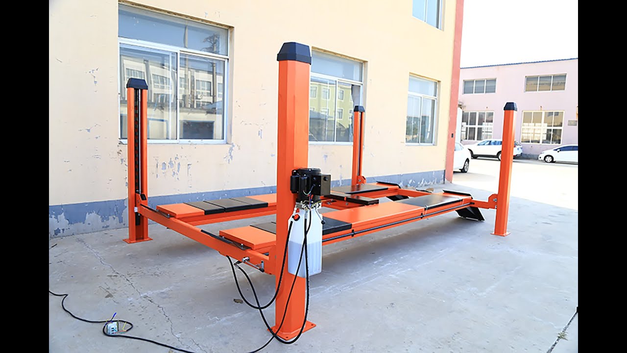 Yantai Care 4CL 4000A Four Post Lift
