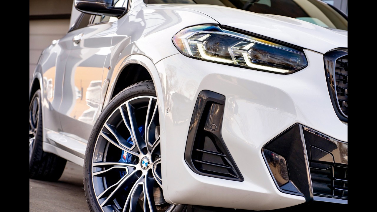 Prezentacja sprzedaży BMW X4 30D 286KM   M SPORT   M PAKIET   X DRIVE   Alpin Weiss   Shadowline   L