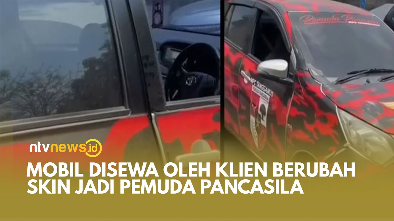 Syok Berat, Pemilik Rental Kaget Mobil yang Disewa Berubah Skin Jadi 'Pemuda Pancasila' | NTVNEWSID