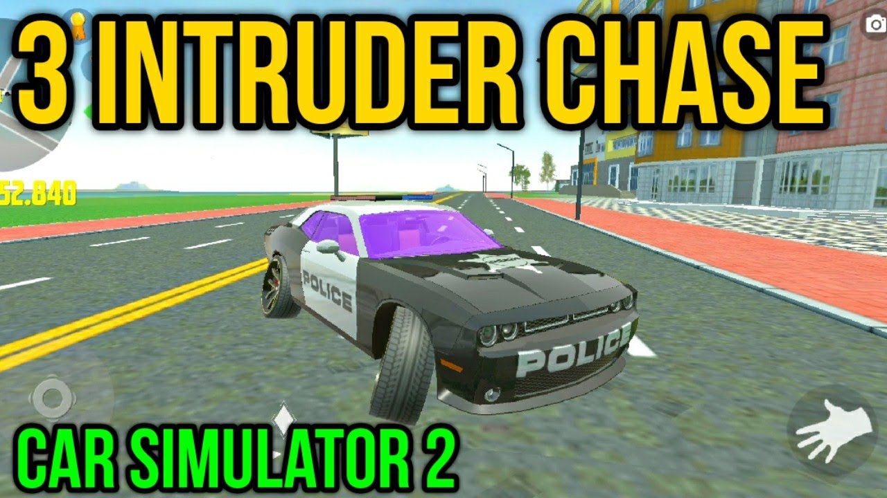 Intruder Chase | Car Simulator 2 | Gameplay