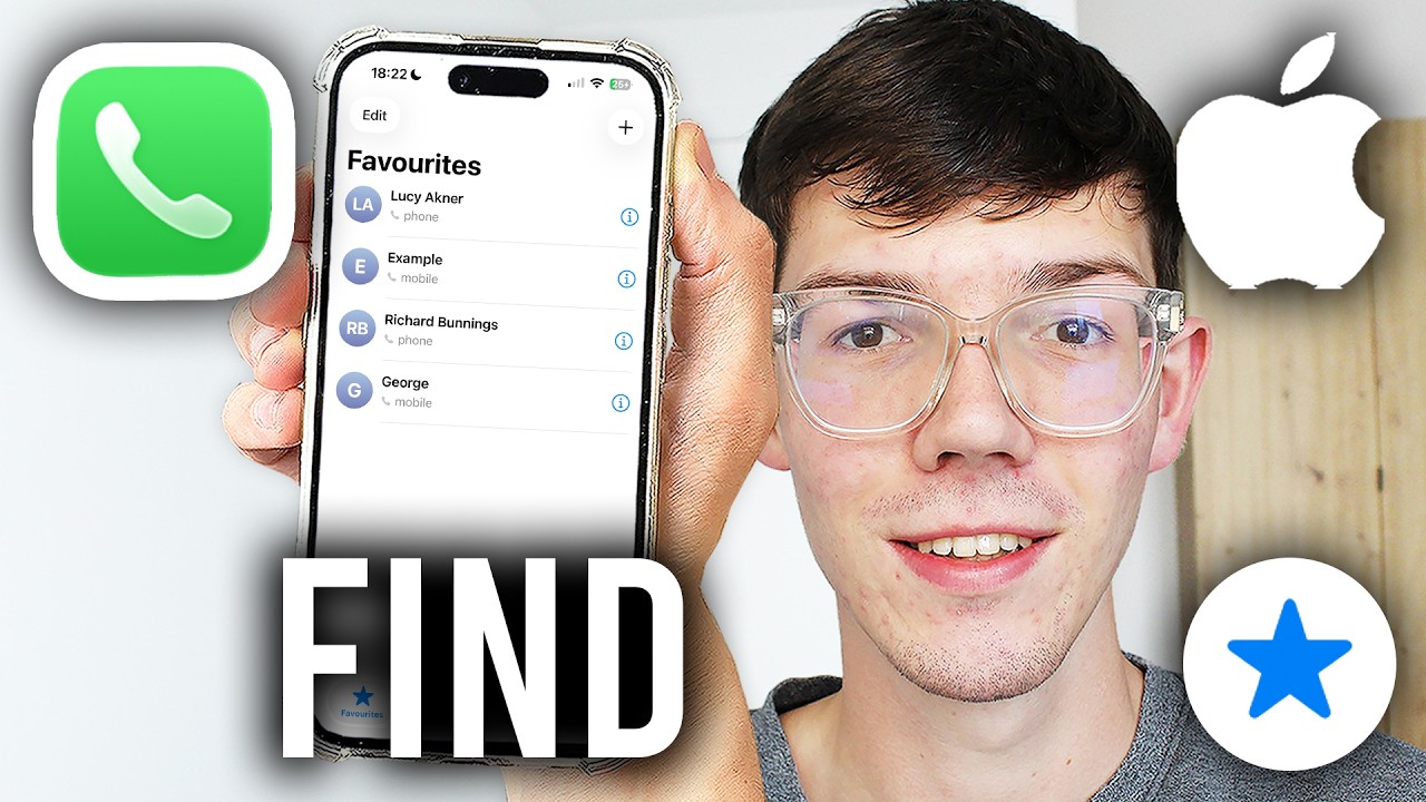 iOS 26: How To Find Favorites