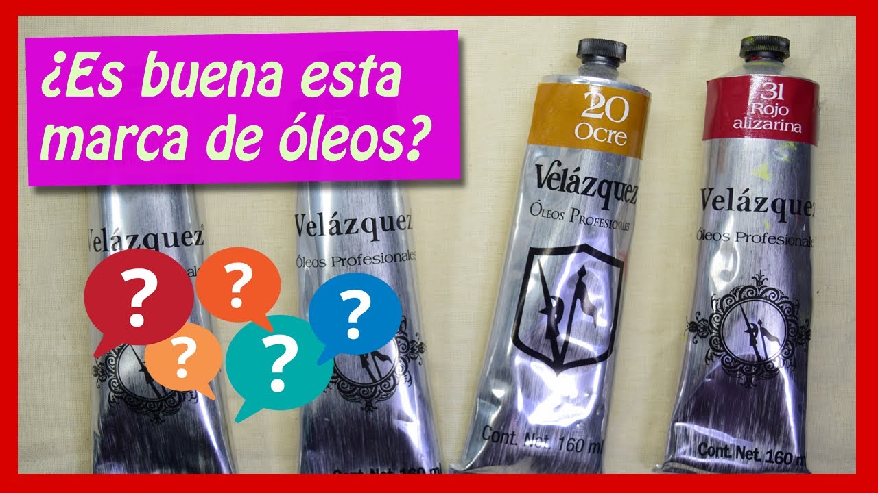 Analizando los Óleos Velázquez🎨🎨¿Son realmente buenos?