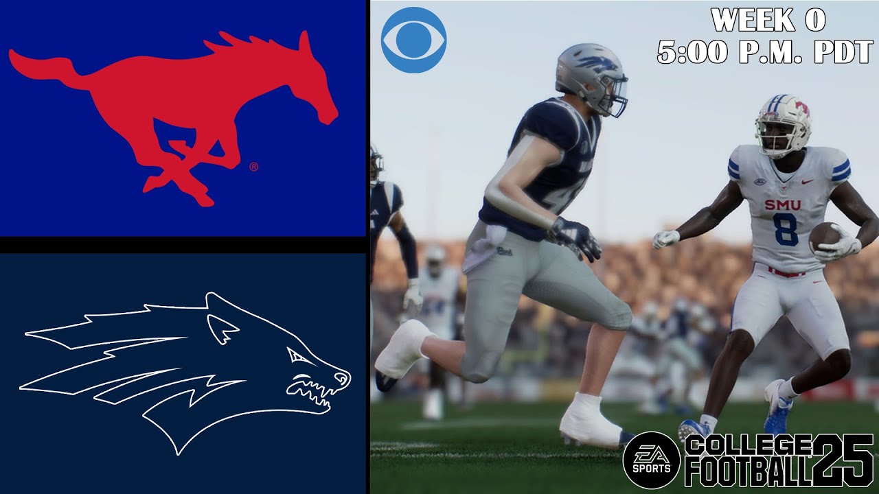SMU at Nevada | Week 0 Simulation | College Football 25