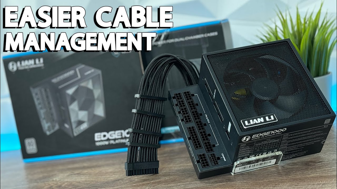 Lian Li EDGE PSU - Strange Shape but Functional!