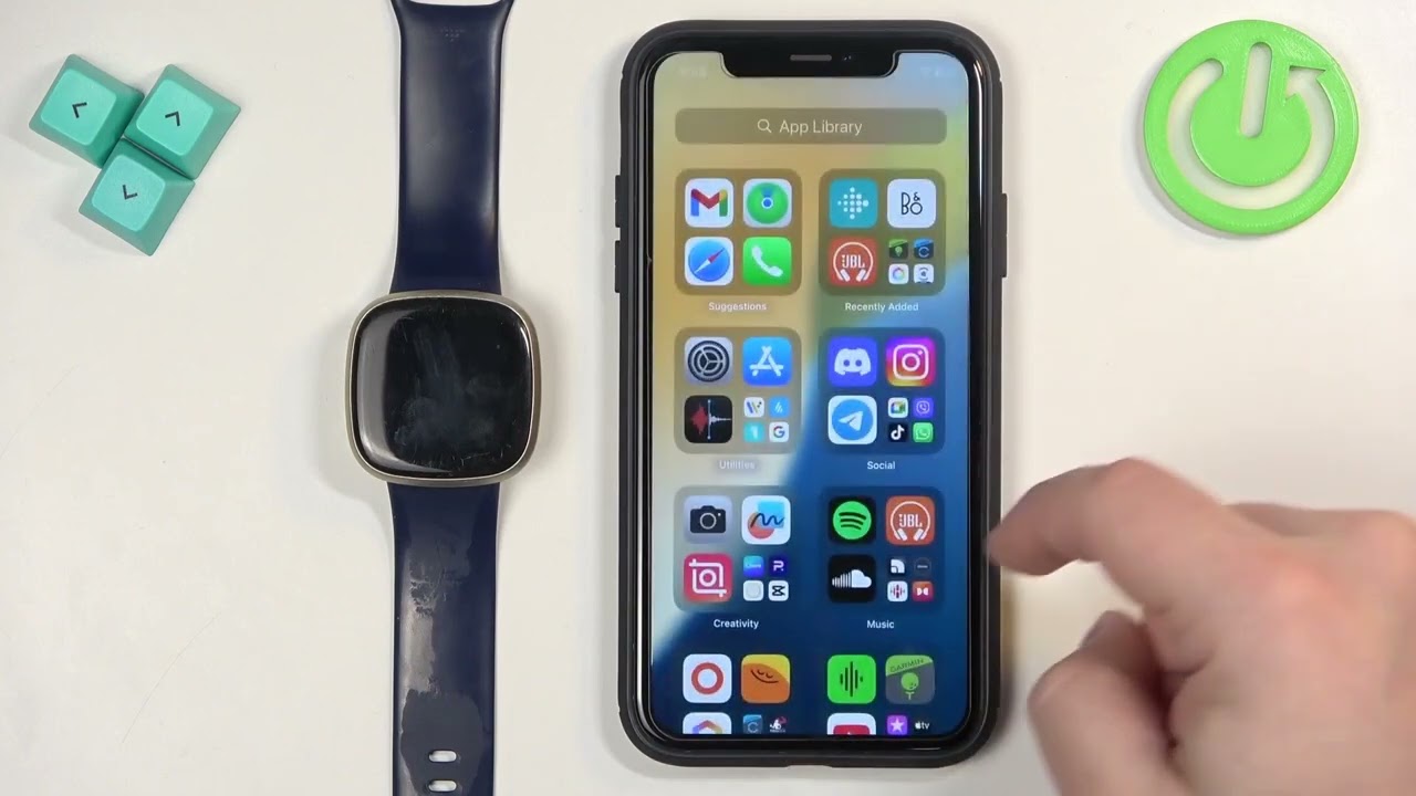Как включить уведомления с iPhone на Fitbit Versa 3