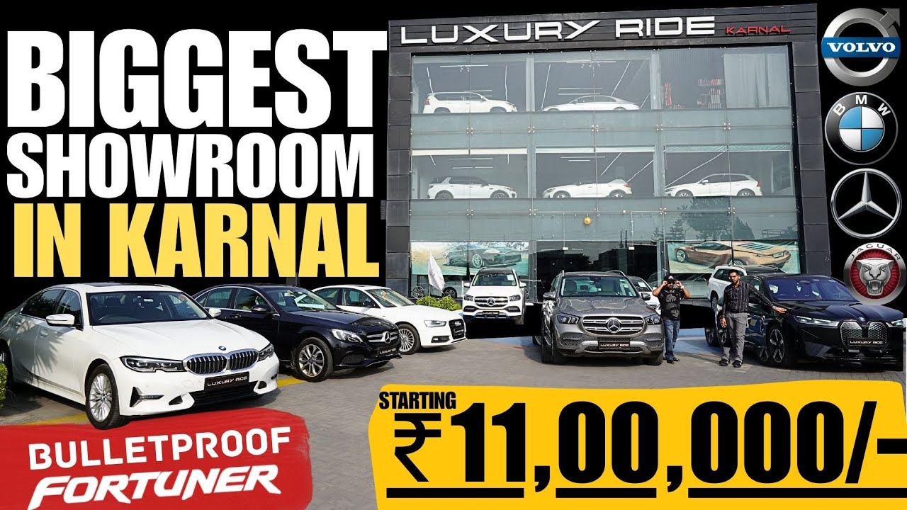Biggest Luxury Car Showroom 🔥 Luxury RIDE Karnal Preowned Luxury Cars Collection 🔥