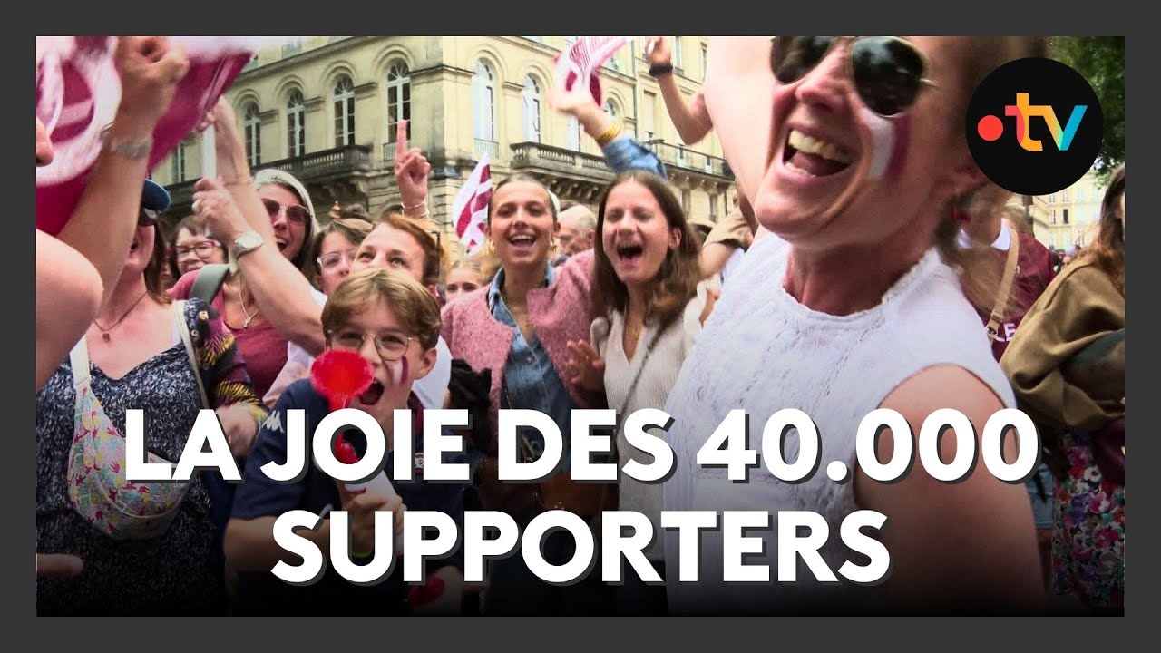 L'UBB champions d'Europe : 40 000 supporters réunis à Bordeaux pour les fêter