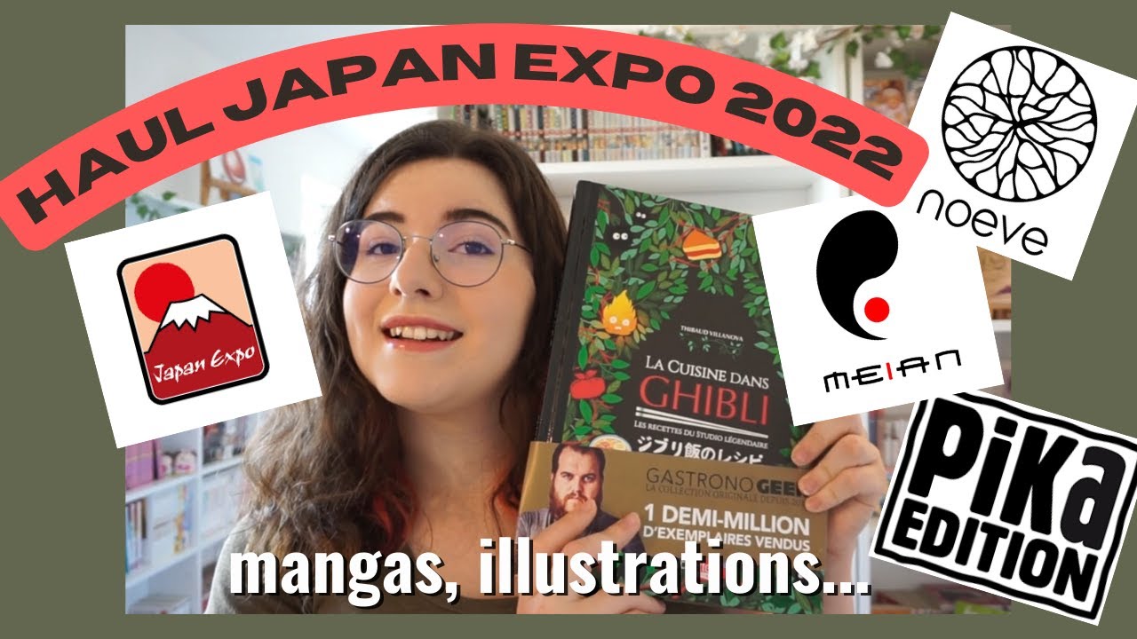HAUL JAPAN EXPO 2022 ! ♥ (mangas, livre, illustration, goodies, bijou…)