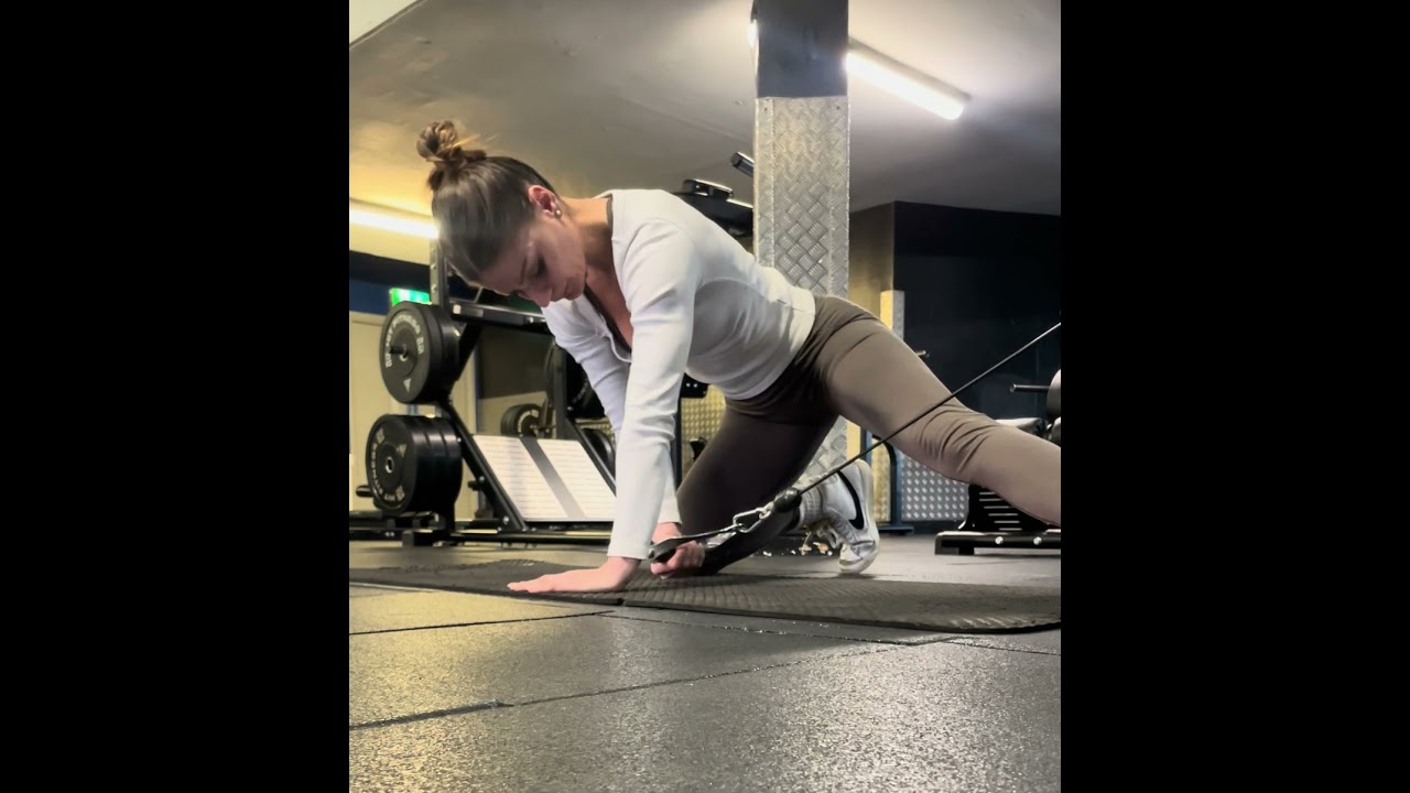 Cable Thoracic Spine Rotation #gymworkout #fascialrelease #fascialslings #coaching