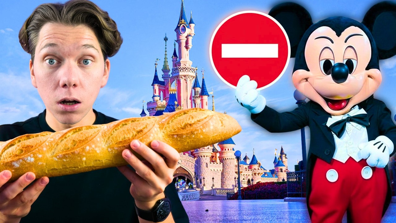 Si tu fais ÇA à DISNEYLAND PARIS tu vas te faire VIRER du PARC