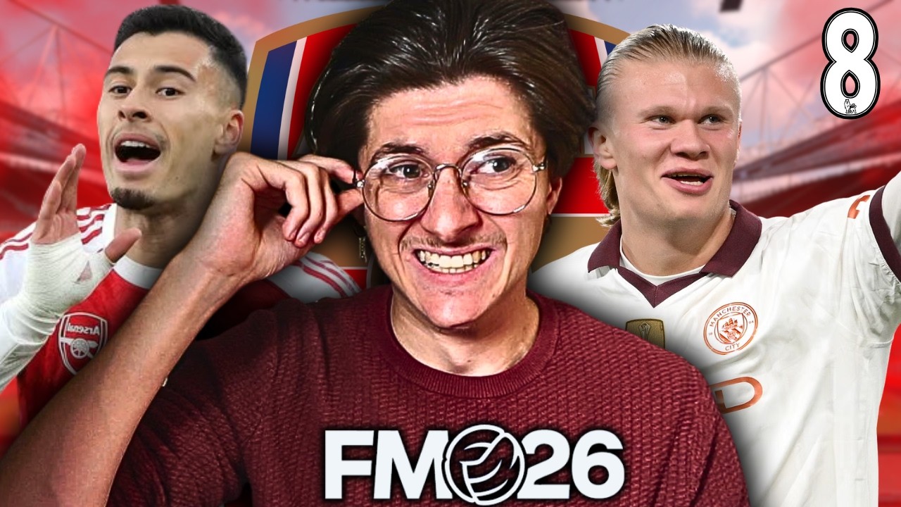 FM26 Арсенал Эп8 | Встреча с Манчестер Сити ТРИ раза!