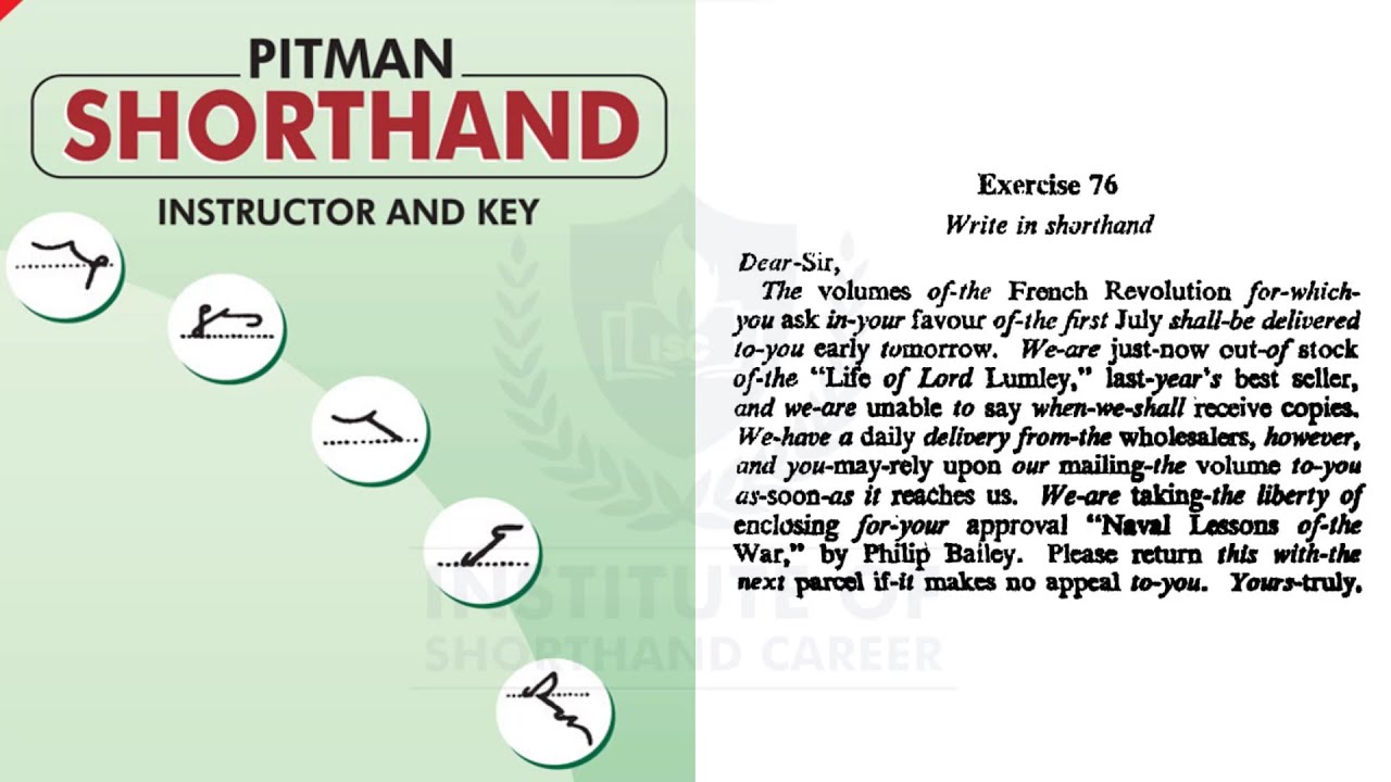 Exercise-76 | Audio Dictation | Pitman Green Book | By Janvi Ma'am