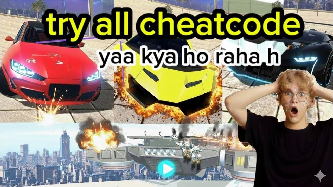 Cheatcode Tabahi! 💥 Everything Exploded! (Don't Miss the End) all car is bast no. 1 is my favorite 😍