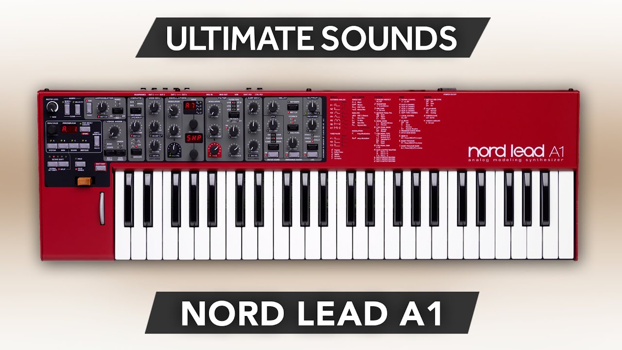 NORD LEAD A1 ♫ 50 Custom Sounds ► Ultimate Sounds | Soundset Library