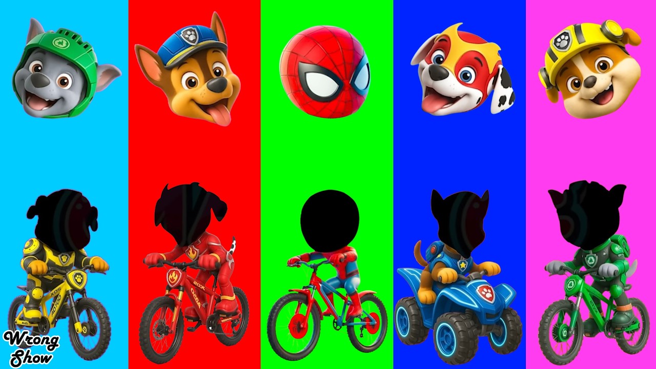 Wrong eyes 👀 Paw Patrol Family Friendly Full Episodes - DAME TU COSITA Funny Puzzle Wrong Heads #24