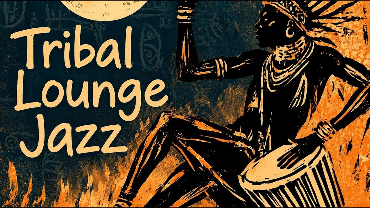 Tribal Lounge Jazz | Dark Noir Rituals for Deep Reflection & Focus | 2 Hours