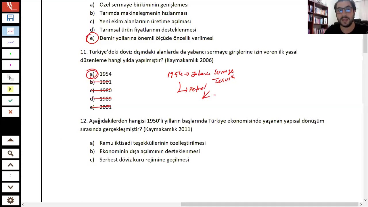 türkiye ekonomisi soru çözümü kamp