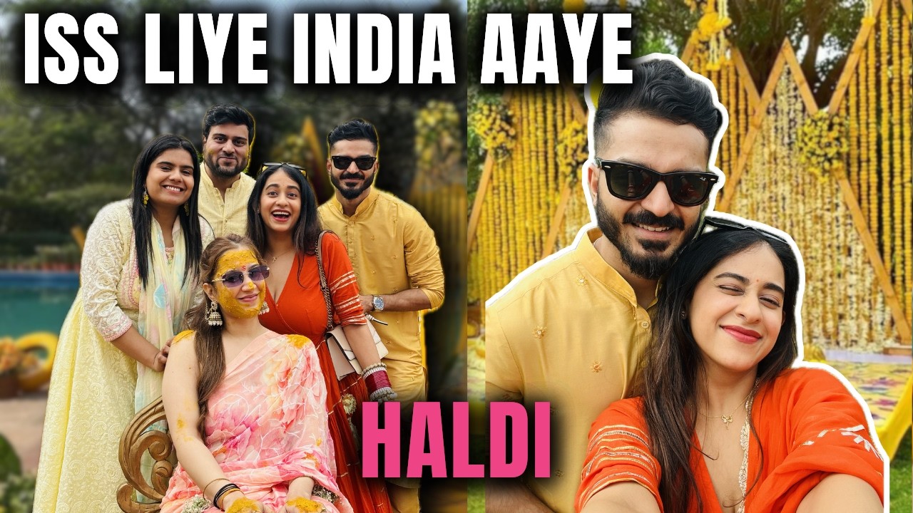 First INDIAN WEDDING as Married Couple ❤️🇮🇳✈️