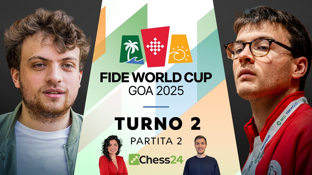 🚨 LORENZO LODICI vs HANS NIEMANN | FIDE World Cup 2025 | Turno 2 - Partita 2