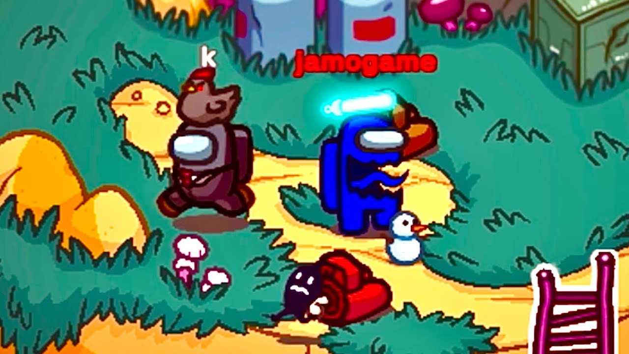 Cheater or Glitch in Fungle! - Among us Hide n Seek