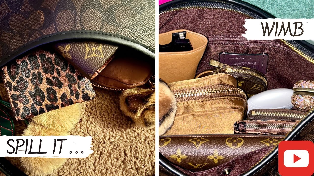 BAG SPILL… Coach Laurel Shoulder Bag • Walnut/ Black 🤎