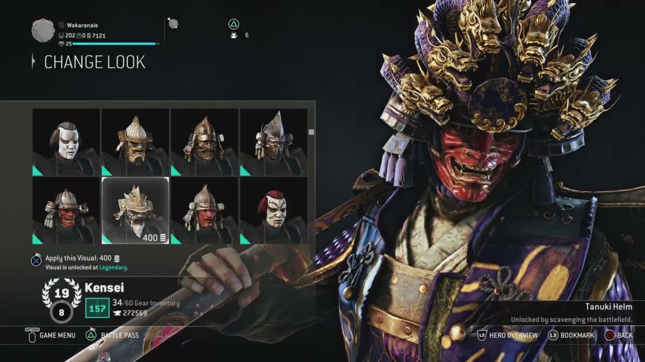 For Honor | Demon Slayer Kensei Fashion Flower Breathing