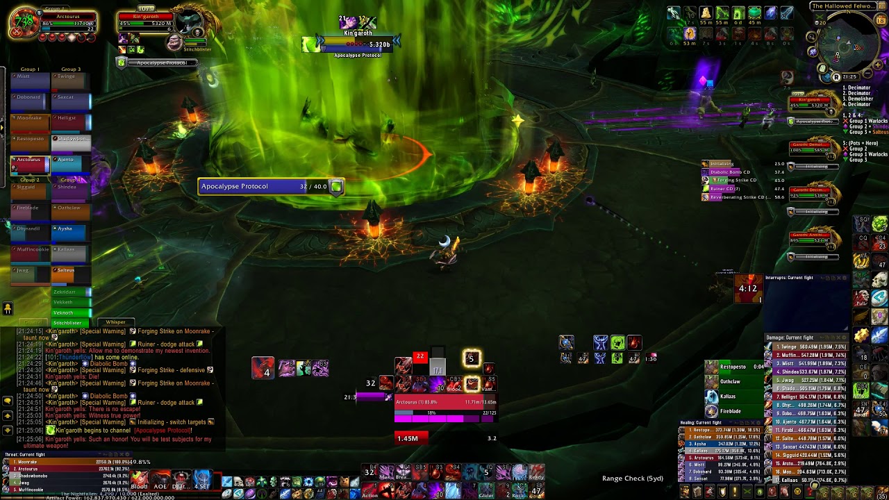 WoW Patch 7.3.5 Raid Performance!