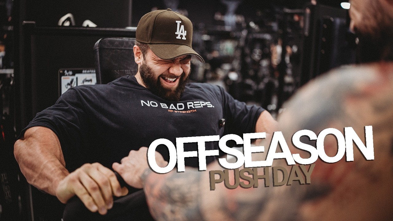 OFFSEASON PUSH DAY AT NEWTECH GYM LAS VEGAS