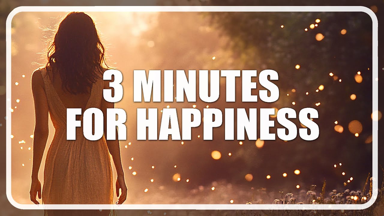 Quick Guided Meditation for Happiness | 3 Minutes