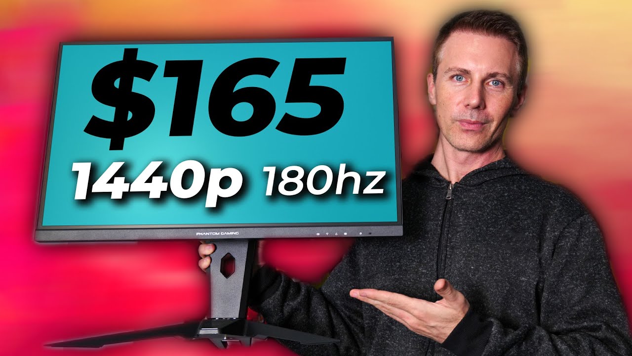 Are Under $200 1440p, 180Hz IPS Gaming Monitors any good? (PG27QFT2A Review)
