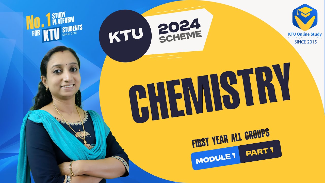 CHEMISTRY | KTU 2024 SCHEME | FIRST YEAR ALL GROUPS | KTU ONLINE STUDY - KOS APP