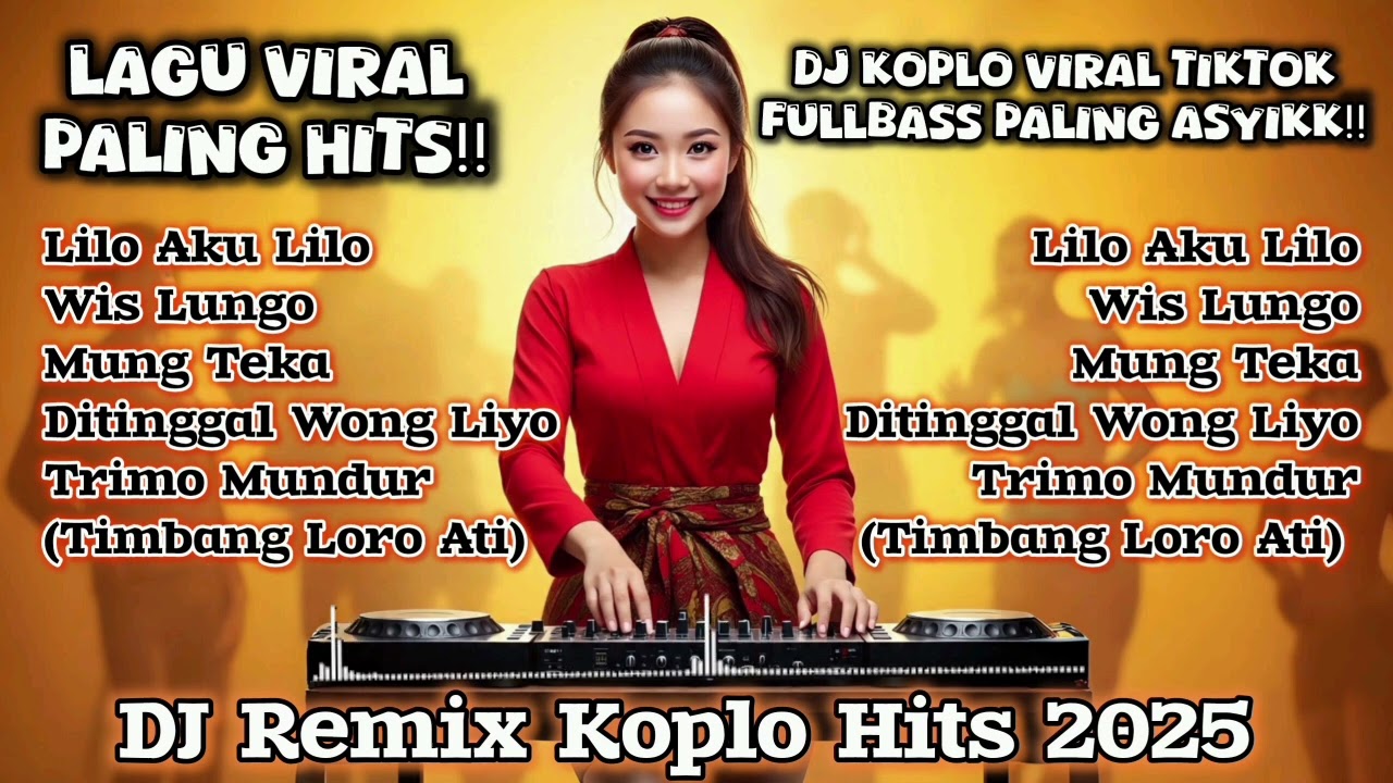 DJ Koplo Viral TikTok 2025 🎶 Full Bass Asyik! | Lagu Jawa Terbaru & Viral Paling Hits!! 🔥