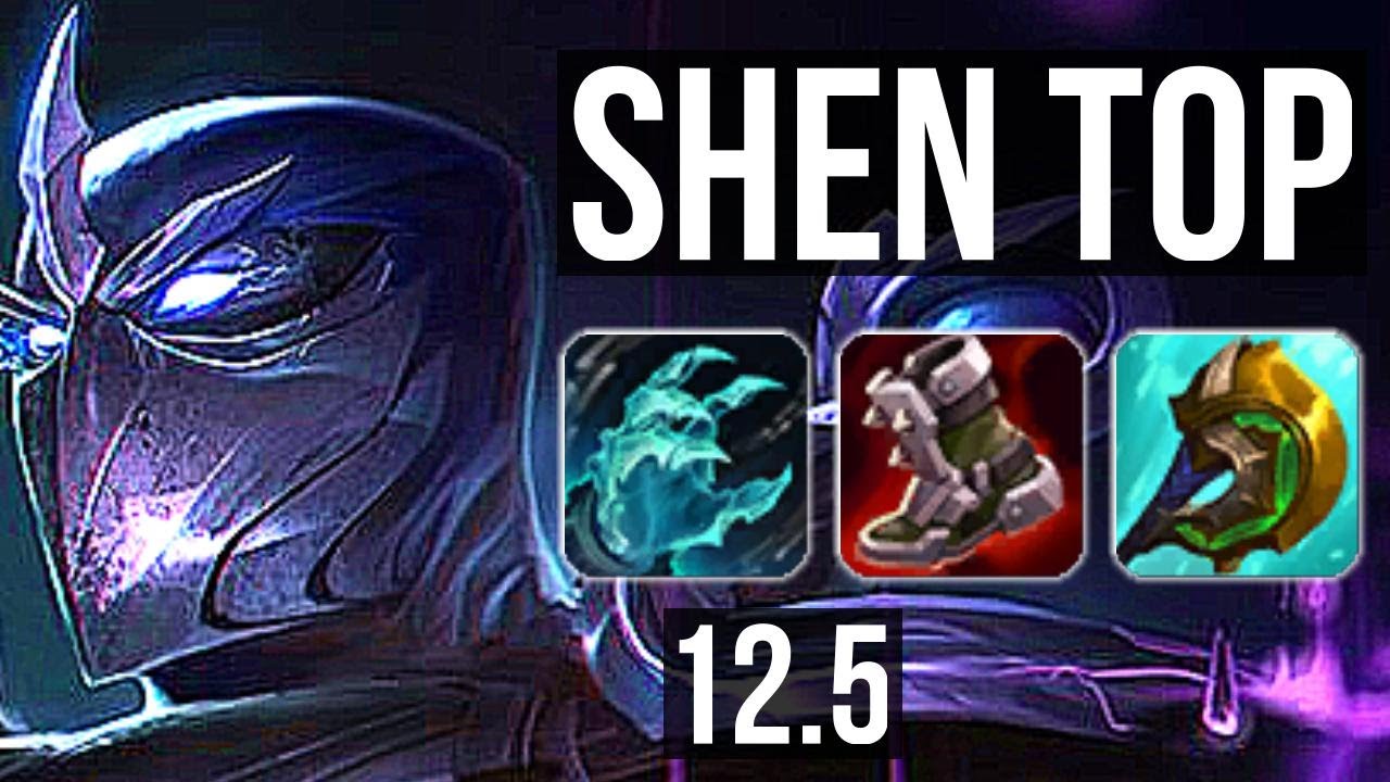 SHEN vs SHYVANA (TOP) | 71% winrate, 2/1/9 | EUW Master | 12.5