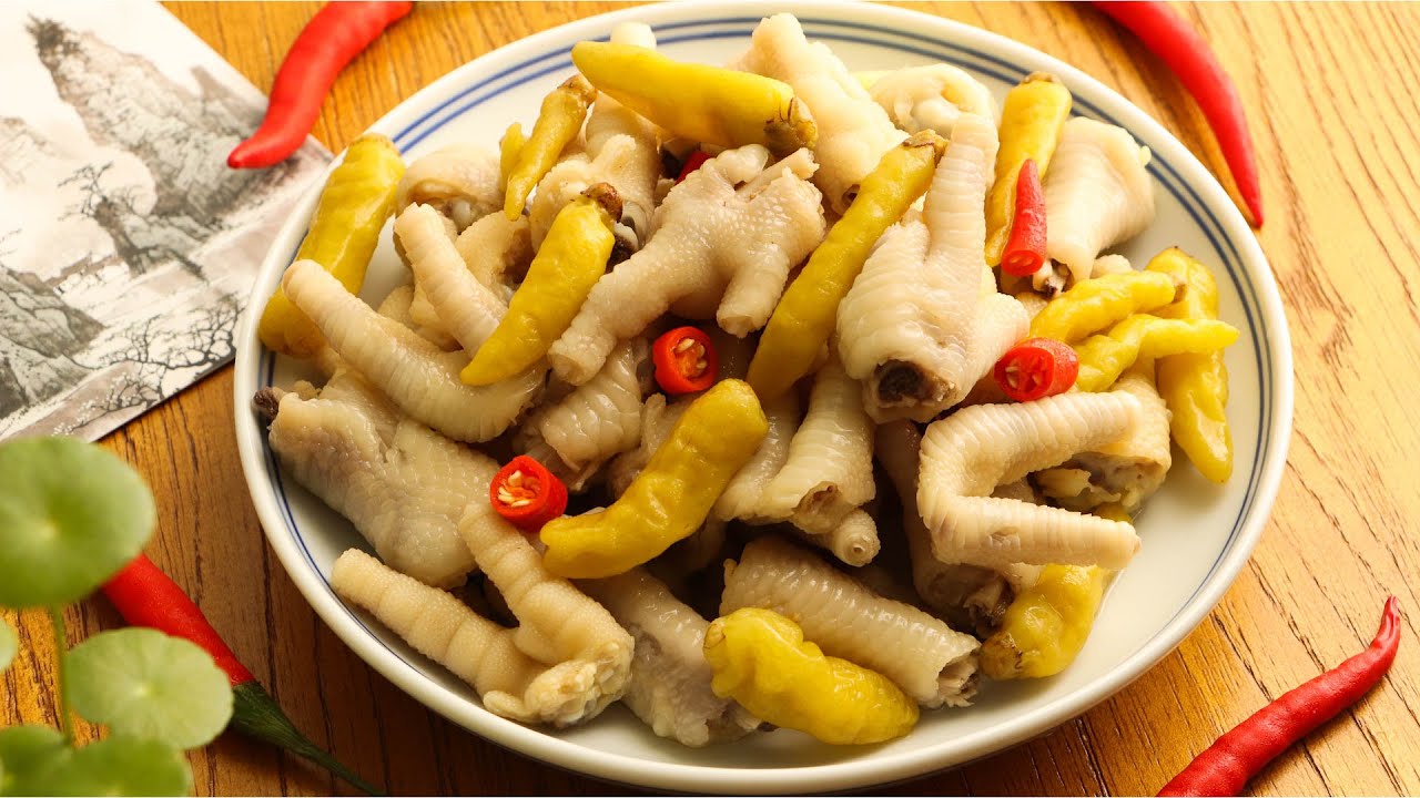 Маринованные куриные ножки Руководство по китайскому стилю