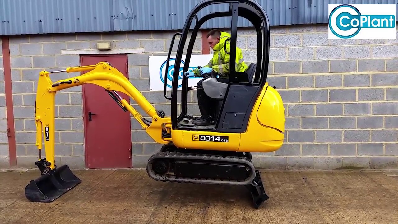 JCB 8014 Demonstration