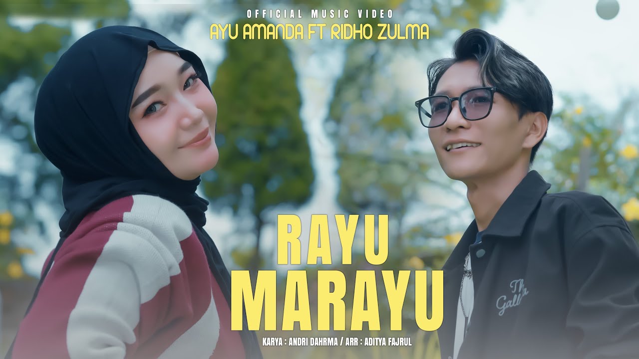 Ayu Amanda Ft. Ridho Zulma - Rayu Marayu (Official Music Video) | Remix Minang Terbaru