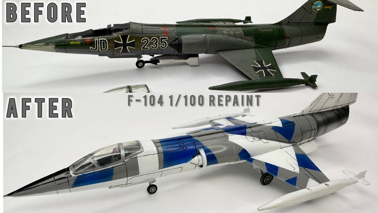 Lockheed F 104 Starfighter | Repaint | TAMIYA | aircraft model | Kennedy Space Center  | aviação