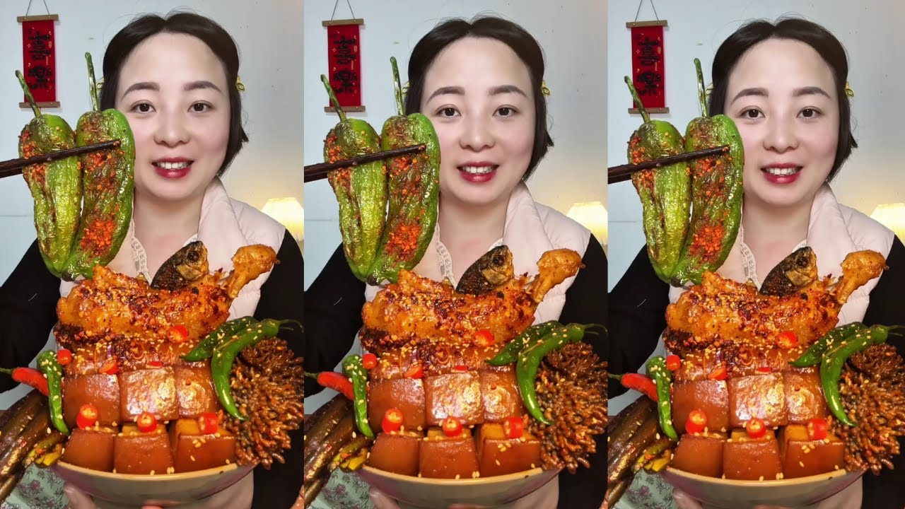 Let’s Eat Show | Enjoy Eating Braised Pork and Chicken, Really Delicious