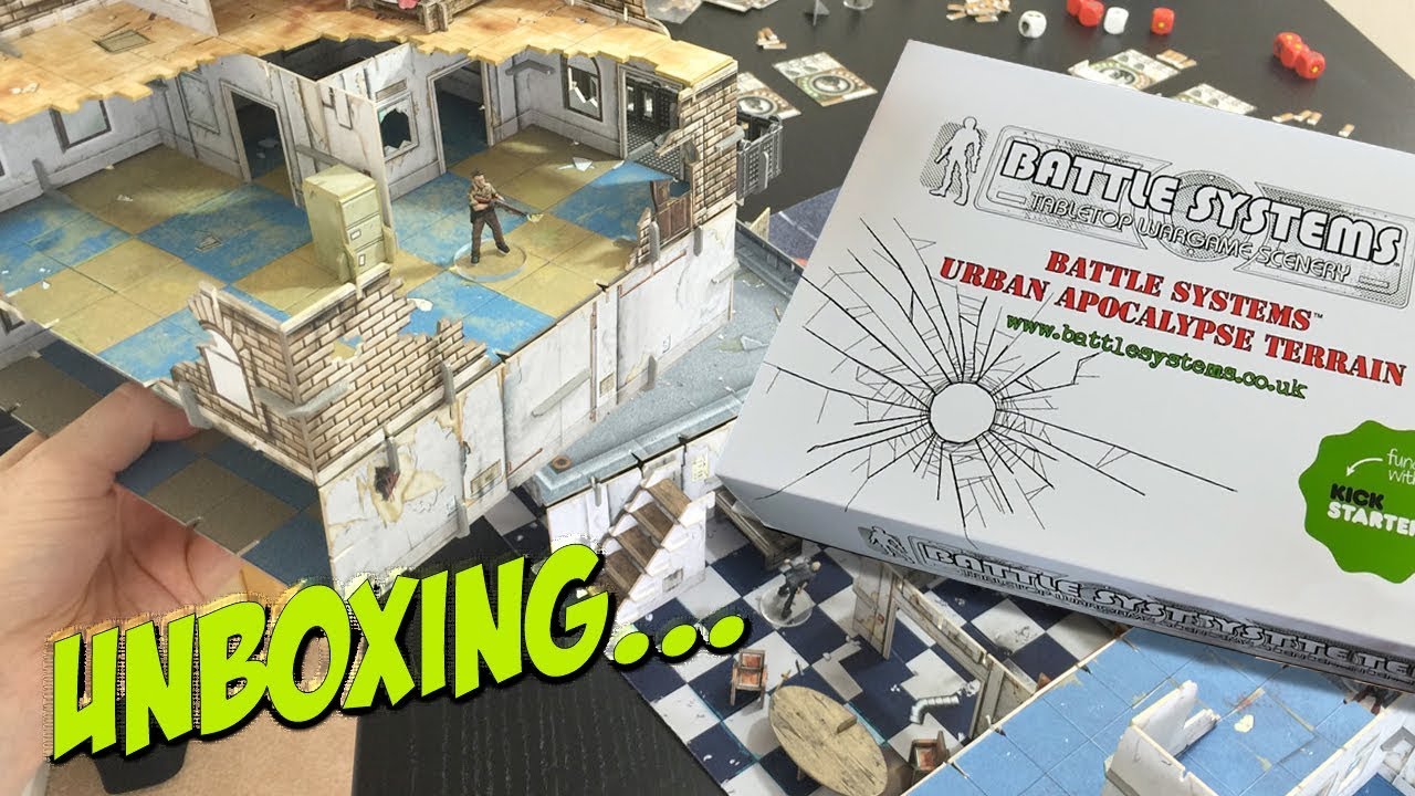 Battle Systems Tabletop Wargame Scenery | Unboxing