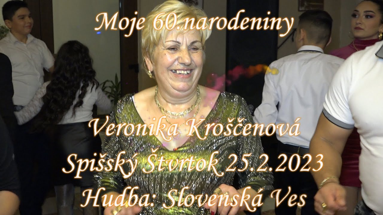 60.nar.Veronika Kroščenová,Spišský Štvrtok25.2.2023-2