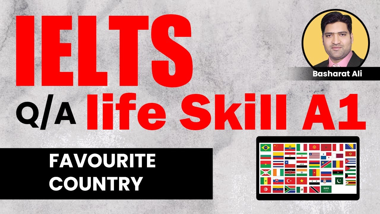 IELTS A1 life skills question & answer | FAVORITE COUNTRY | question & answer on FAVORITE COUNTRY