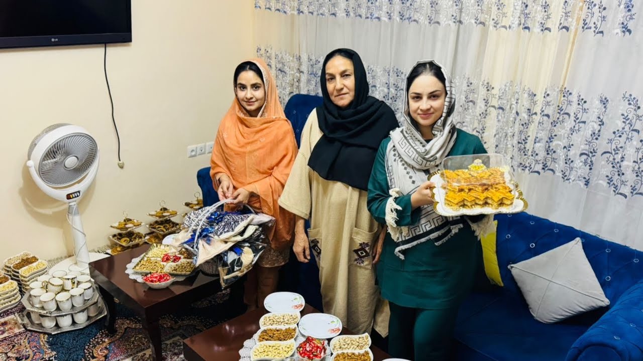 خریداری و آمادگی های ما بخاطر آوردن عیدی به صدف جان برای فامیل مصطفی جان❤️😍🎁