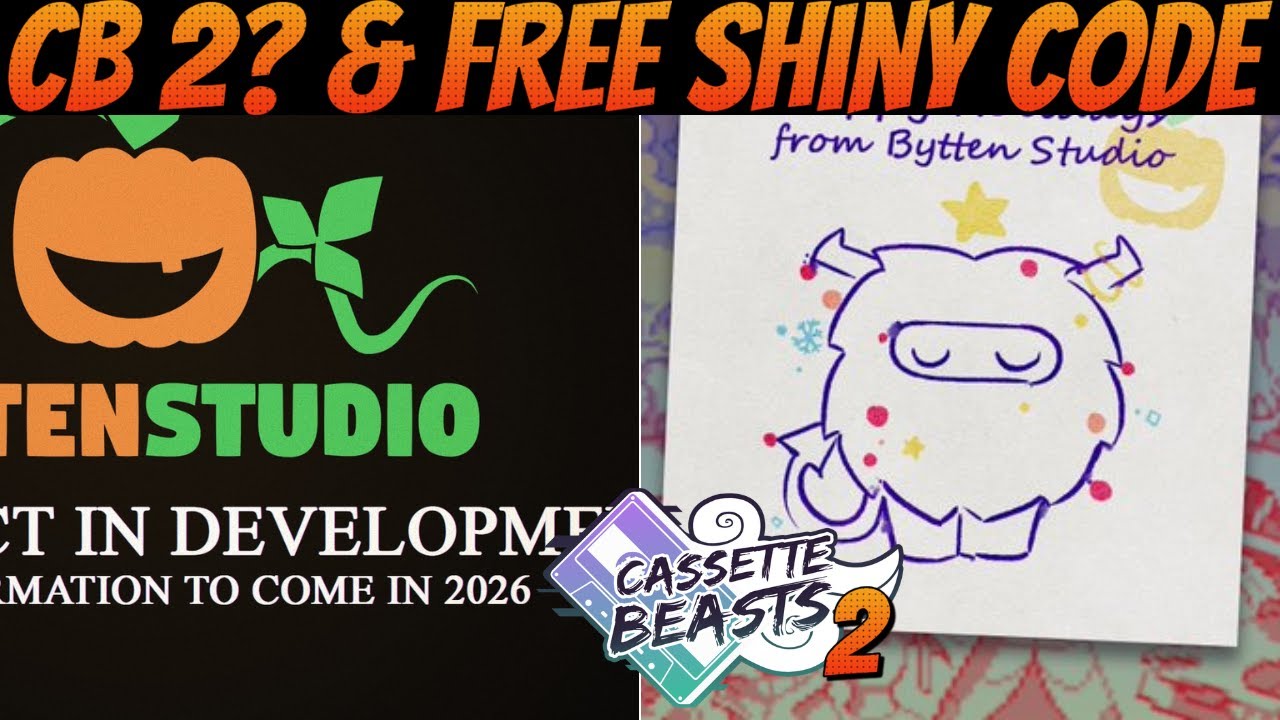 Cassette Beasts 2 CONFIRMED?? | How to get a FREE Shiny Bootleg in Cassette Beasts Holiday 2025?