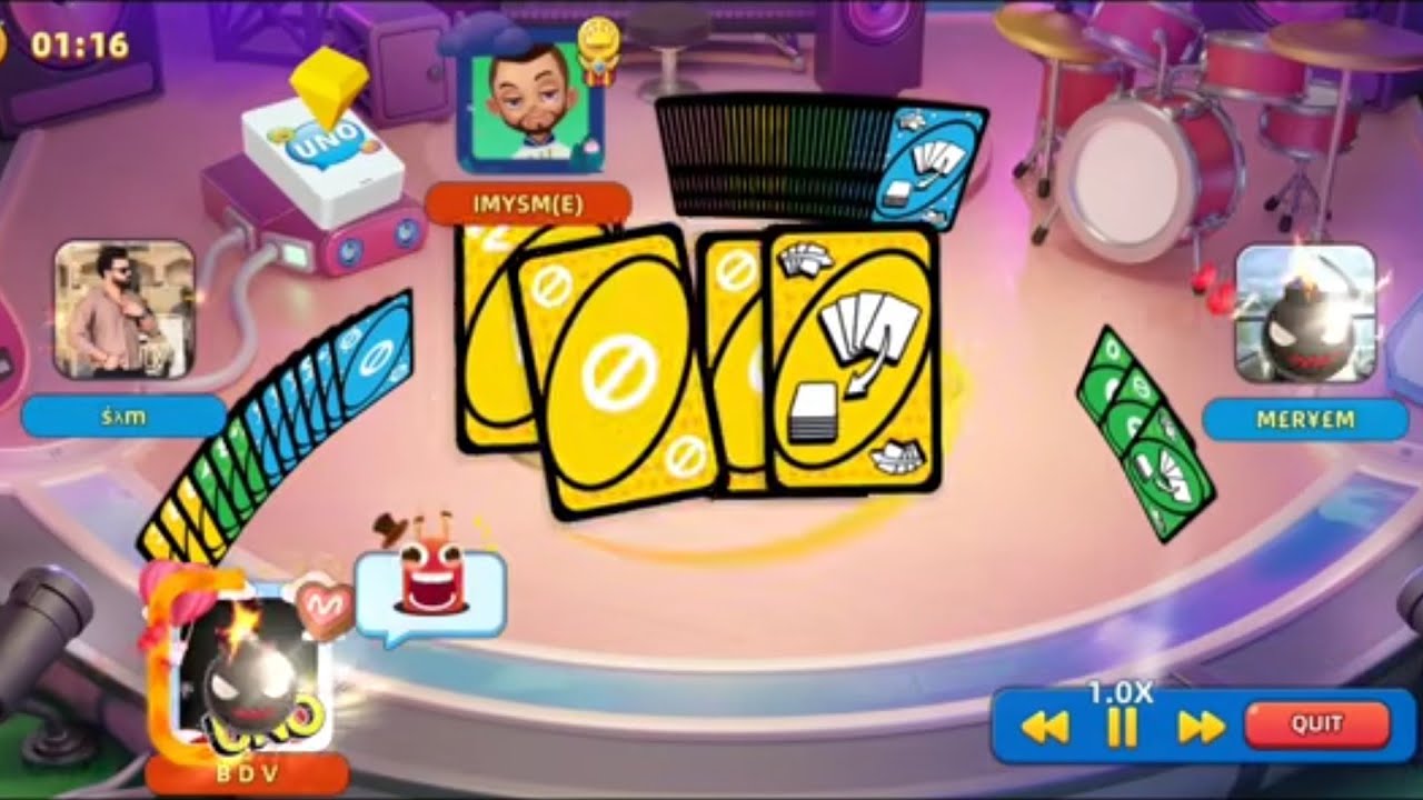 UNO! Mobile Game | Go Wild plus x1000 + Wild (discard all)