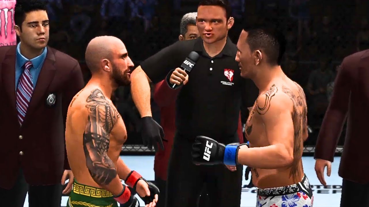Alexander Volkanovski vs Max Holloway FULL FIGHT | UFC Undisputed Forever AI Simulation Gameplay
