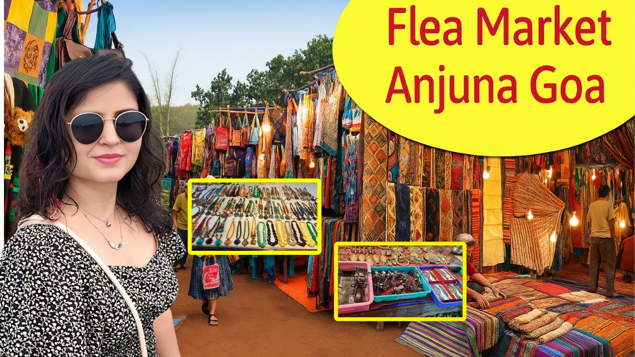 🌴 Anjuna Flea Market Goa | Ultimate Shopping Experience 🛍️ | Boho Vibes & Bargains