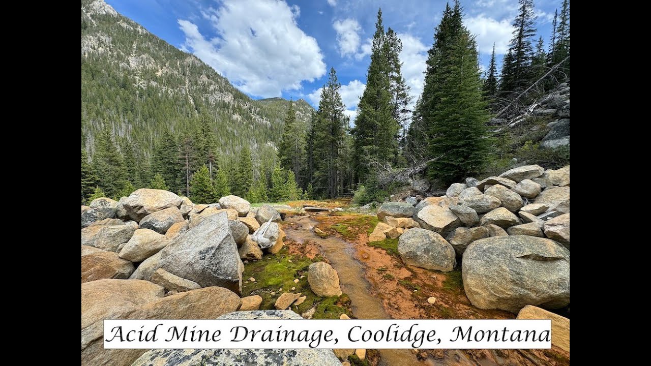 Acid Mine Drainage, Coolidge, Montana